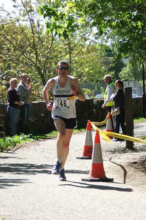 Bank of Scotland Half Marathon Winner Benjamin Kemp