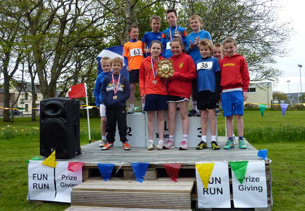Fun Run "Fastest Team In The West" Stornoway Primary